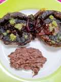 Portobello, como hígado encebollado