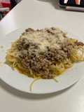 Spaghetti boloñesa 
