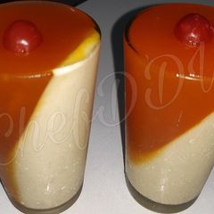 A picture of Thandai Orange Mousee....no Gelatin.