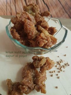 Foto resep Keripik kulit ayam non tepung