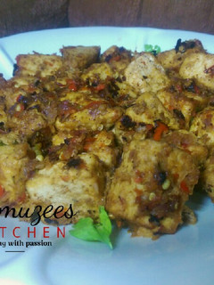 A picture of Peppered Tofu.