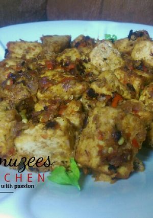 A picture of Peppered Tofu.