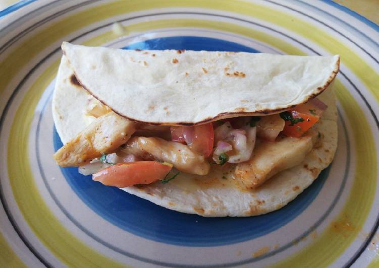 Fajitas Rápidas de Pollo