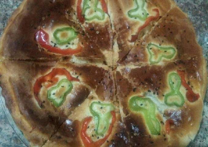 Recette Délicieux Pizza couverte