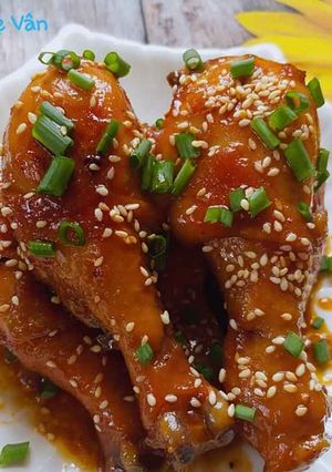 Hình của món Đùi gà rô ti.