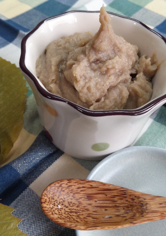 Una foto de Puré fino dulce de castañas