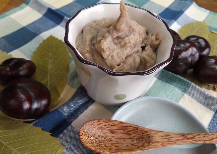 Puré fino dulce de castañas
