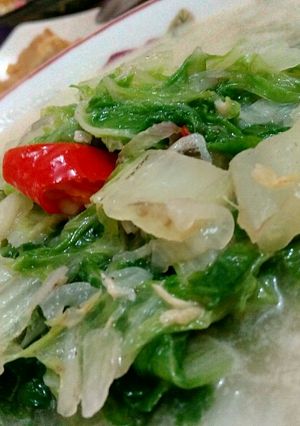 Foto resep Lodeh sawi seger bumbu cemplung