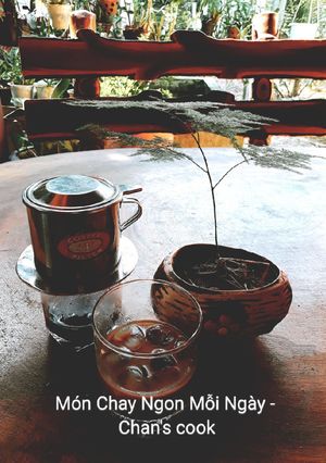 Hình của món Cách pha cà phê phin.