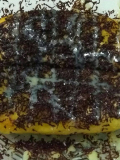 Foto resep Pisang Penyet coklat susu