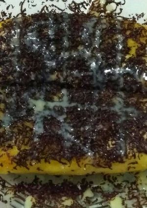 Foto resep Pisang Penyet coklat susu
