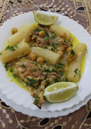 صورة لوصفة طاجين اللفت بالدجاج