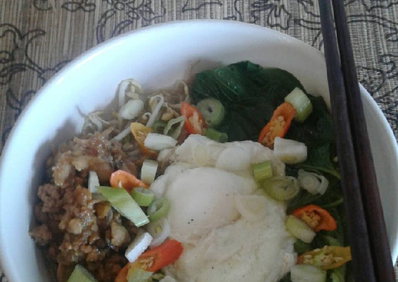 Mie ayam super special ala homemade