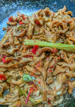 Foto resep Oseng ucus pedas