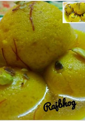 A picture of Rajbhog.