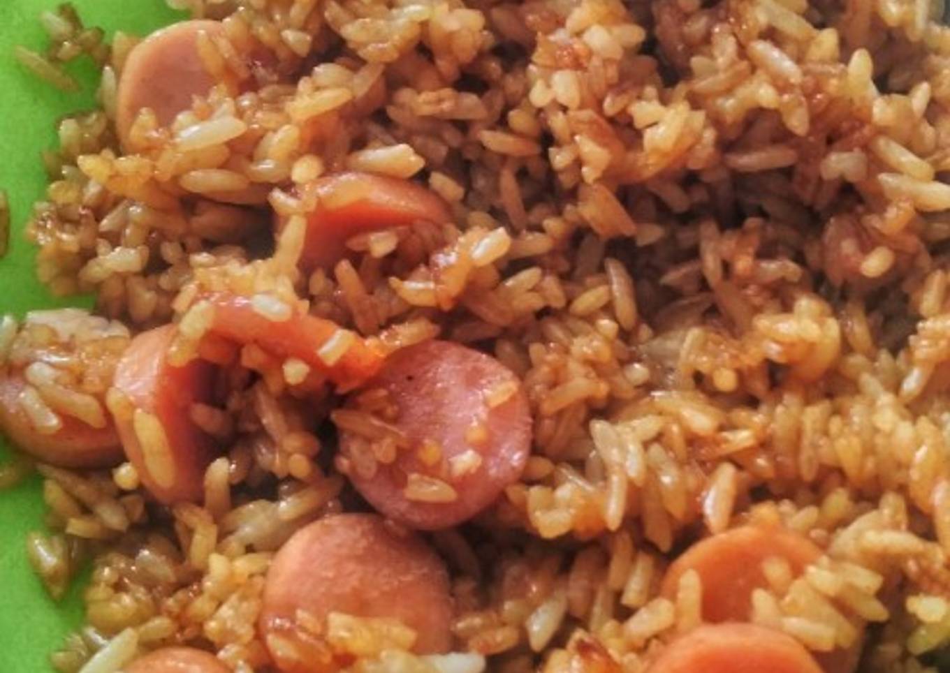 Nasi Goreng Sosis Kecap