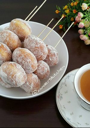 Foto resep Donat sate (modifikasi killer soft bread)