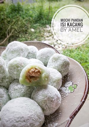 Foto resep Mochi Pandan ala Amel