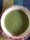 Crema de brócoli y papas