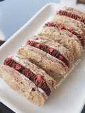 Chocolate & Raspberry Dacquoise (Korean-style)