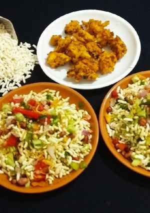 A picture of Masala muri.