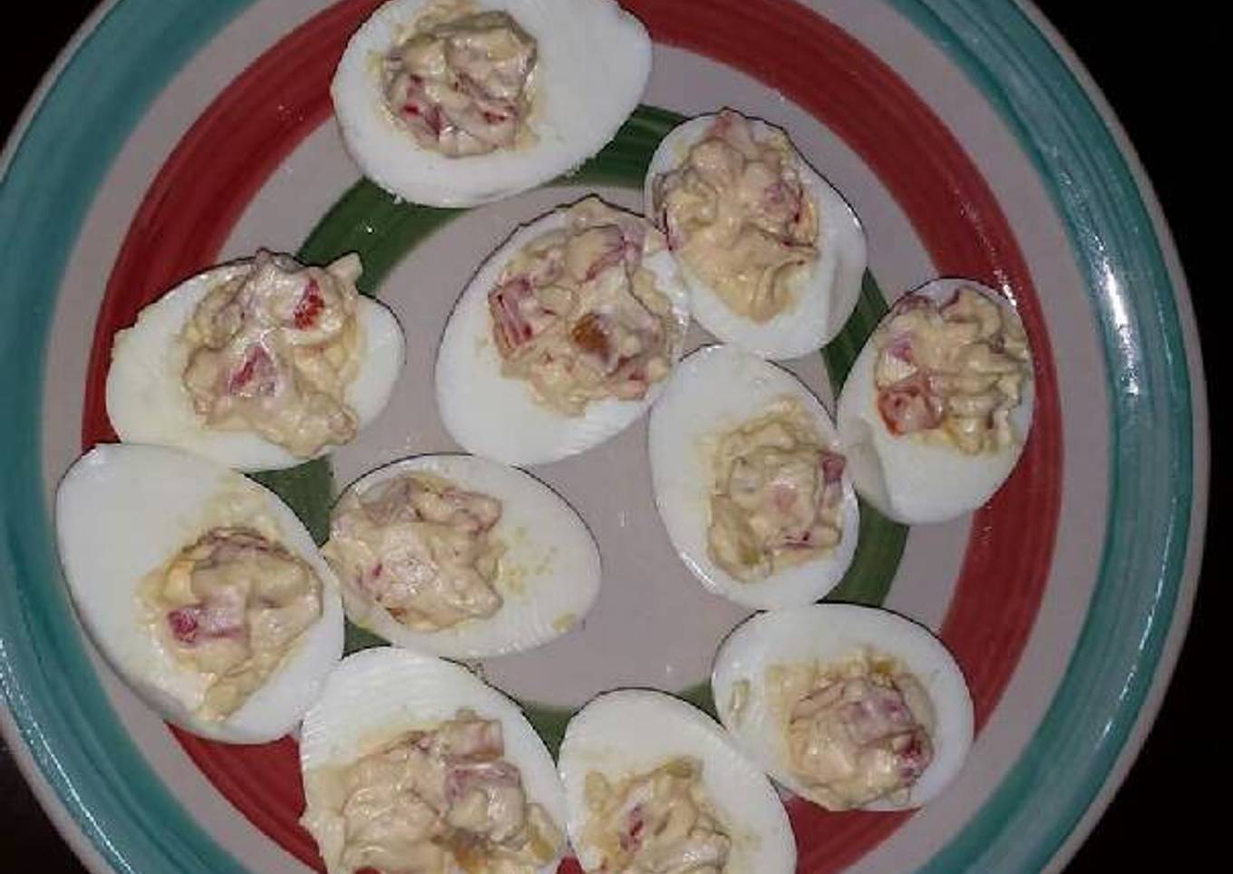 Huevos endiablados americanos