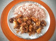 Una foto de pulpo a la mantequilla