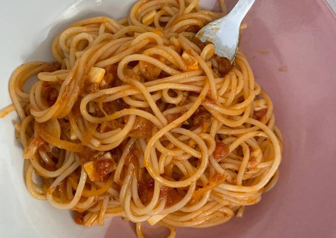 Resep Spaghetti Bolognese Sederhana