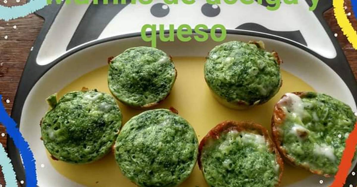 Muffins de acelga y queso aptos bebés +9 meses Receta de Pequeñas  Creaciones- Cookpad