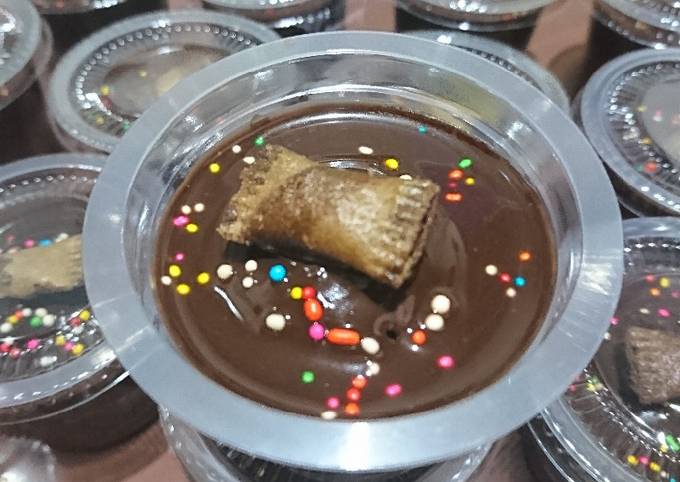 Standar Cara mudah membuat Brownies Lumer Cup  nikmat