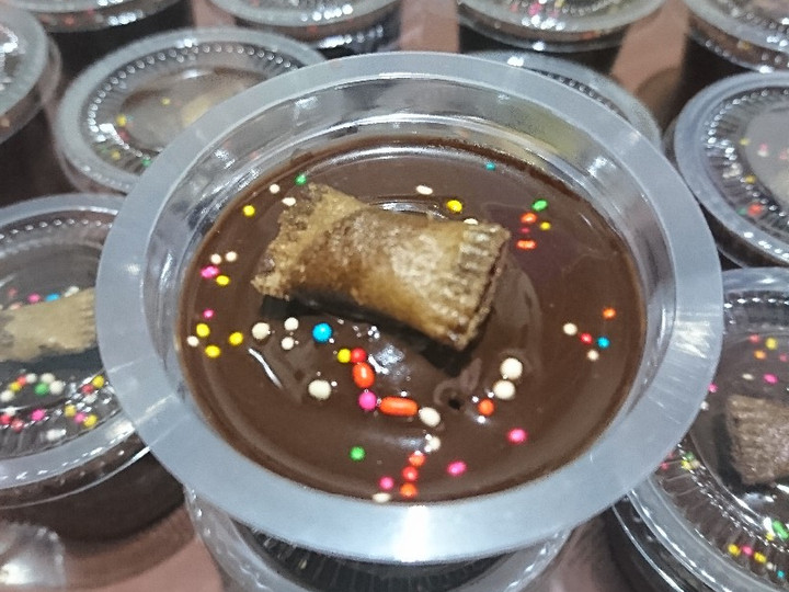 Standar Cara mudah membuat Brownies Lumer Cup  nikmat