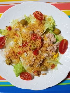 Una foto de Ensalada con cous cous