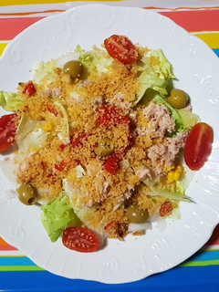 Una foto de Ensalada con cous cous