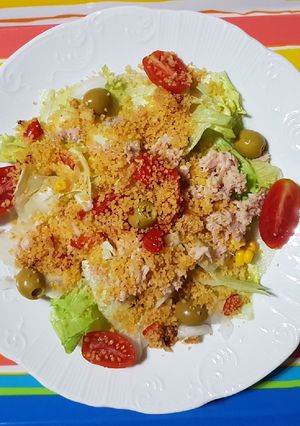 Una foto de Ensalada con cous cous
