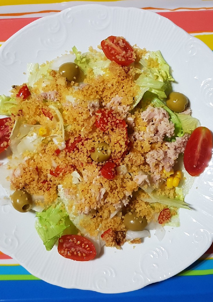Una foto de Ensalada con cous cous