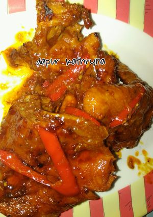 Foto resep Ayam bakar saos ala2