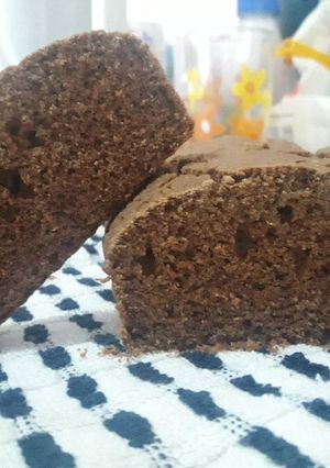 Una foto de Budín de harina de Maíz y cacao de Mony