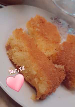 صورة لوصفة بسبوسة ❤ عيد الام 😍