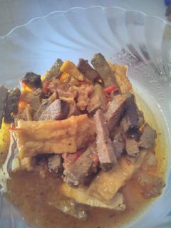 Foto resep Sambel goreng hati sapi+tahu