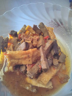 Foto resep Sambel goreng hati sapi+tahu