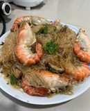 กุ้งอบวุ้นเส้น