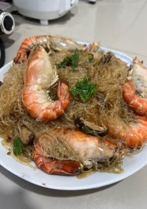 รูปของ กุ้งอบวุ้นเส้น