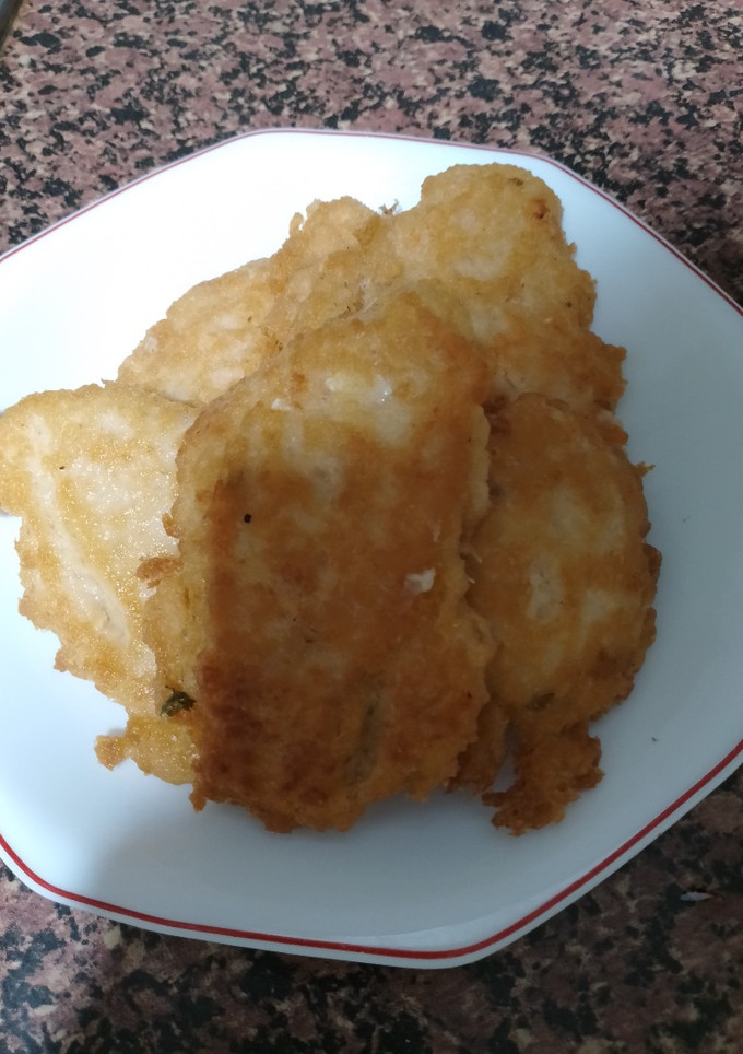 Una foto de Tortillitas de salmón