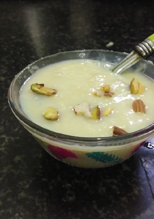 A picture of Rabdi basundi.