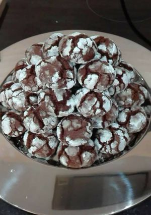 Une photo de Craquelés au chocolat