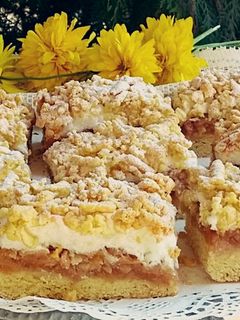 Almás, habos, reszelt sütemény recept fotója