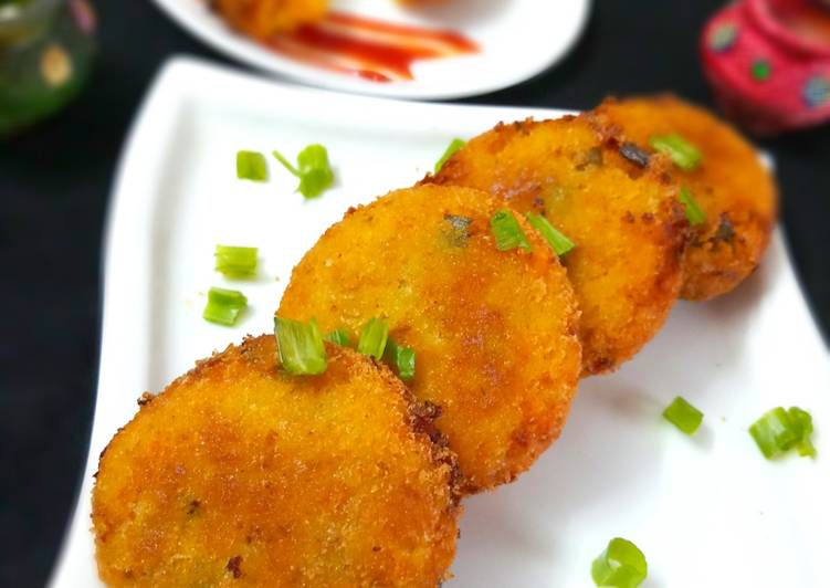 Recipe of Perfect Cheezy Noodles Corn Potato Cutlet