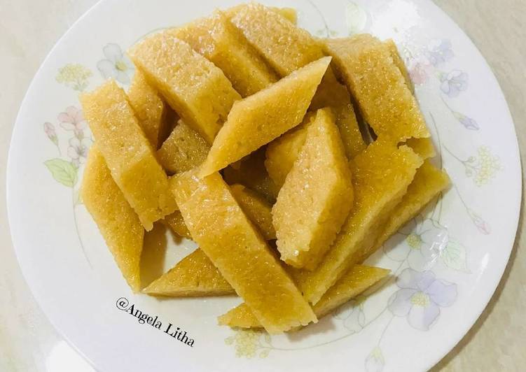Proses Menyiapkan Wajik gula merah Anti Gagal