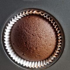 A picture of Chocolate cup cakes 🍫.
