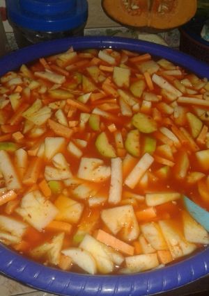 Foto resep Asinan buah khas bogor